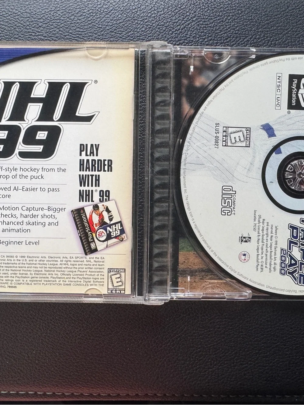 Sony PlayStation 1 video game titled 'Triple Play 2000' by EA Sports